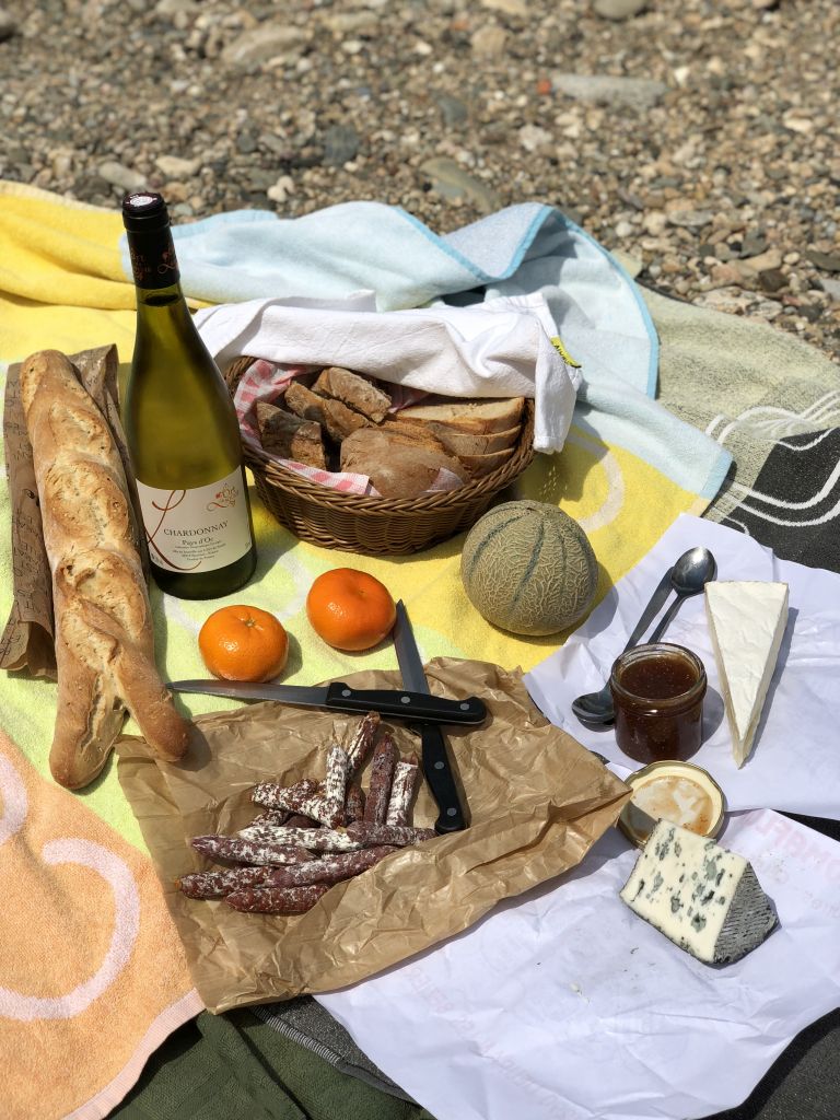 picknick-strand-Roquebrun-Hérault
